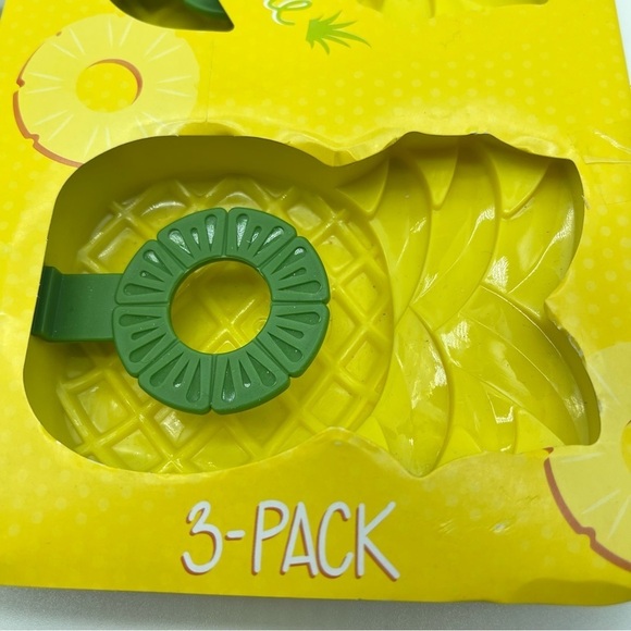 Cool Gear Make Your Own Ice Pops Pineapple Yellow Green New - Picture 2 of 6